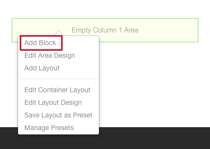 Add block