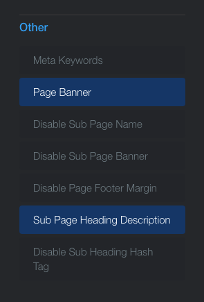Attribute template