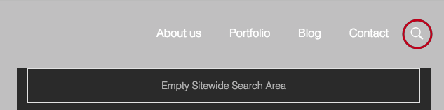 Empty search
