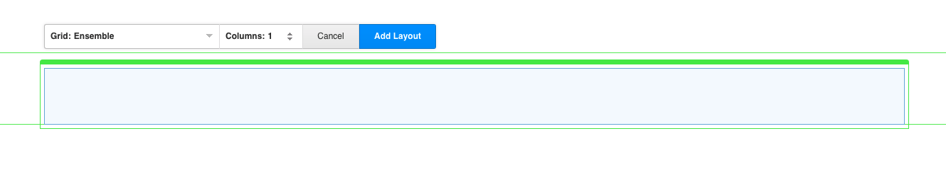 Layout builder